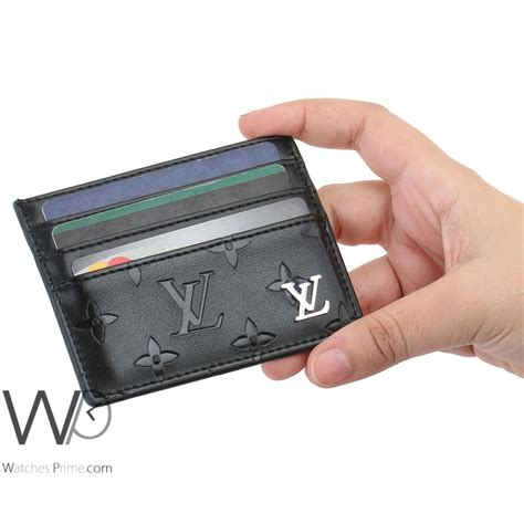 lv card holder man